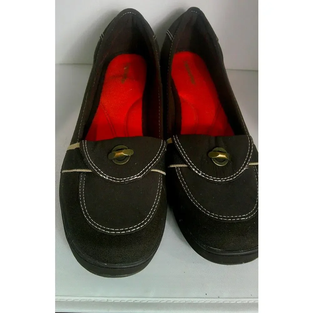 Grasshoppers Women's Brown Wedge Shoe Size 10